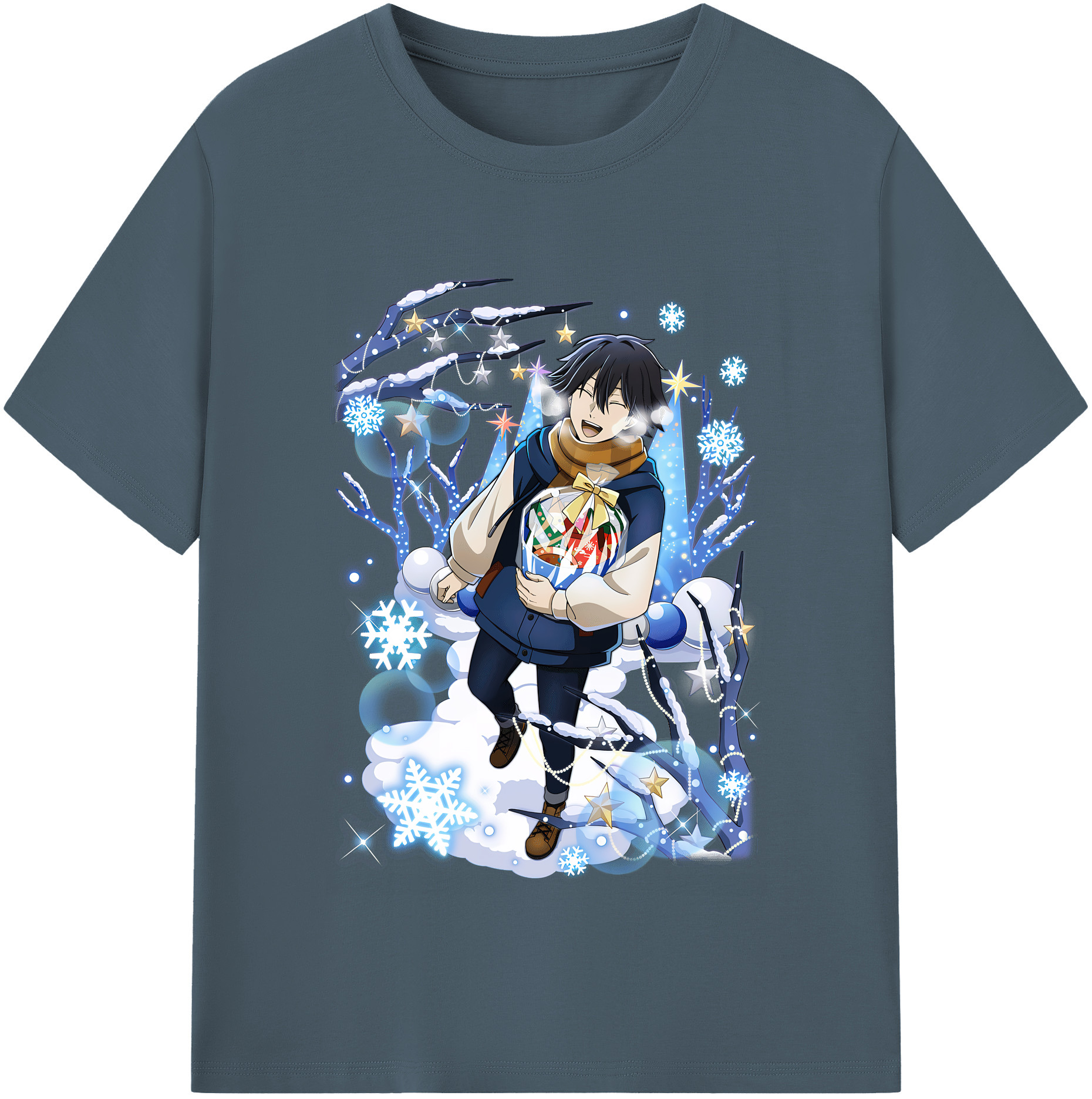 （画像用） 文豪ストレイドッグス Bungo Stray Dogs 綿100％半袖Tシャツ（フロントプリント）